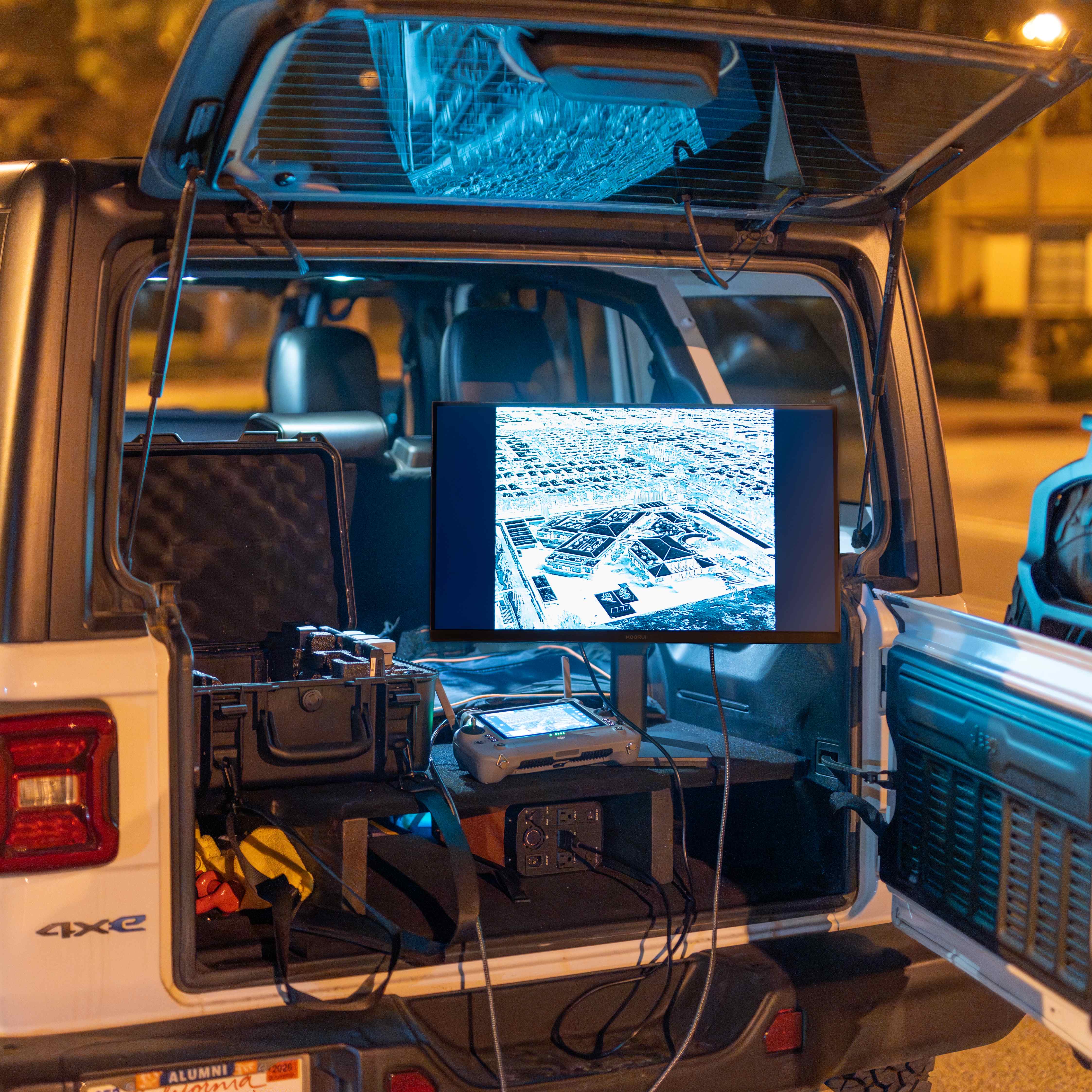 Tight hiding area near a home where a lost cat may shelter